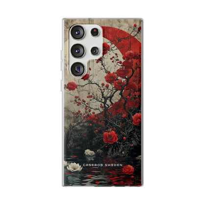 Zen Blossoms in Moonlight Samsung S23 - Flexi Phone Case