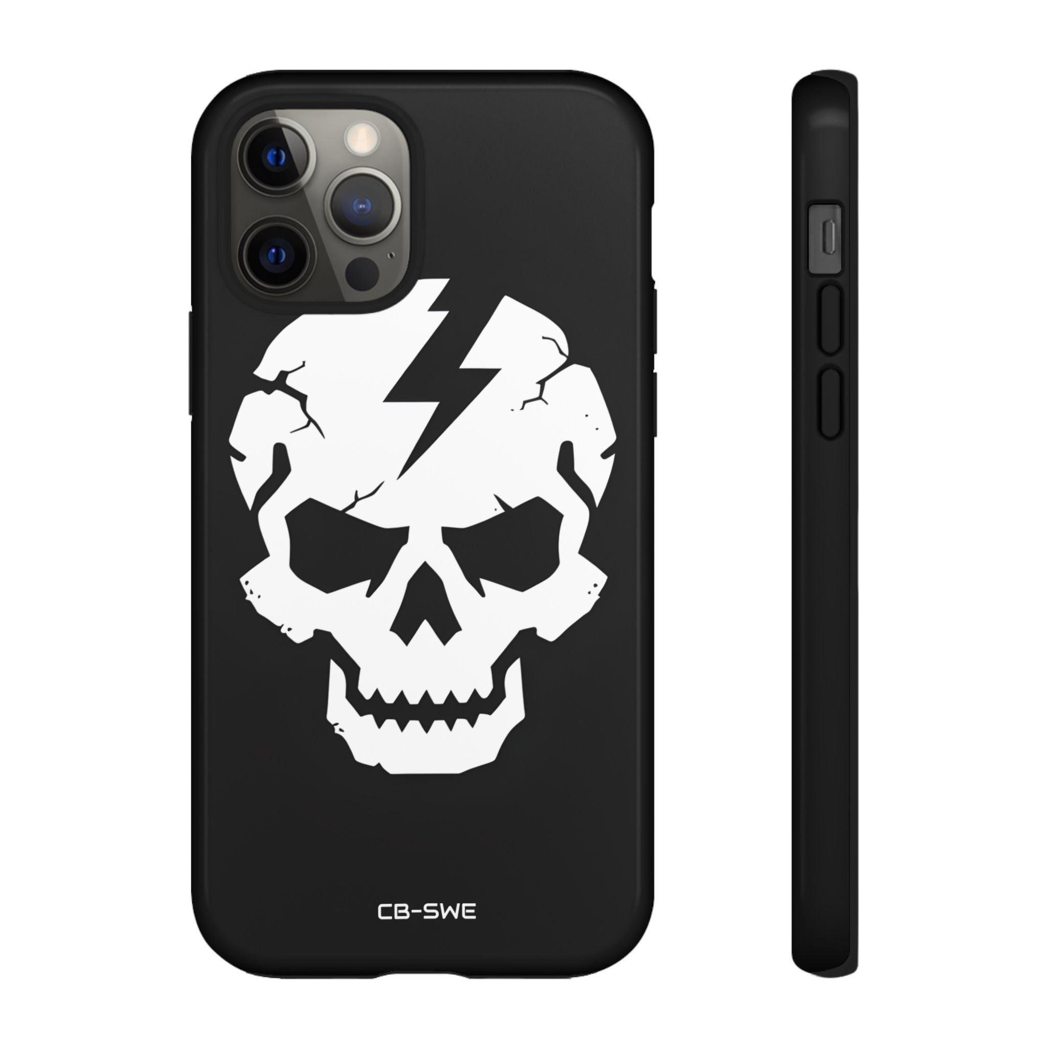 Cracked Skull Drama - iPhone Case
