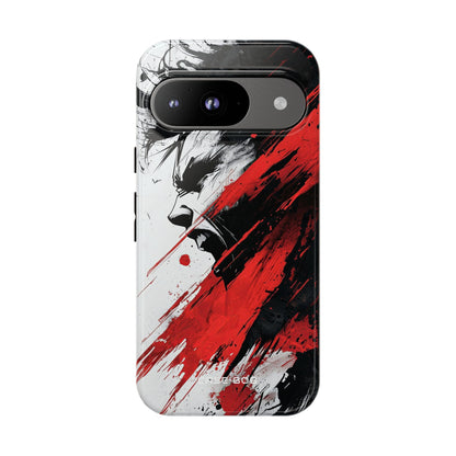 Yelling Profile Burst Google Pixel 9 Case - Tough