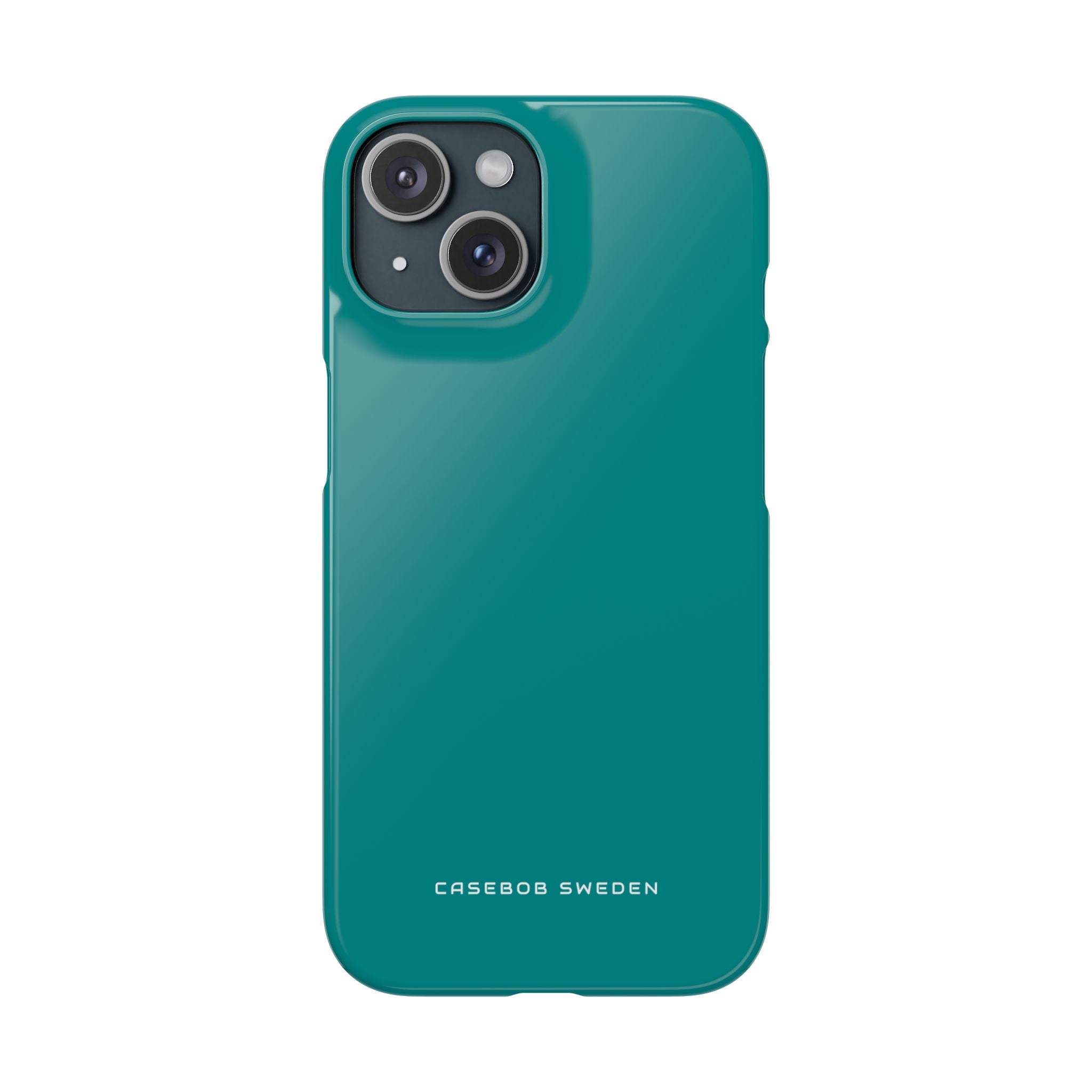 Dark Cyan iPhone 15 - Slim Phone Case