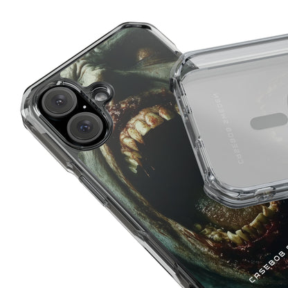 Gothic Wail of Decay iPhone 16 - Clear Impact Phone Case