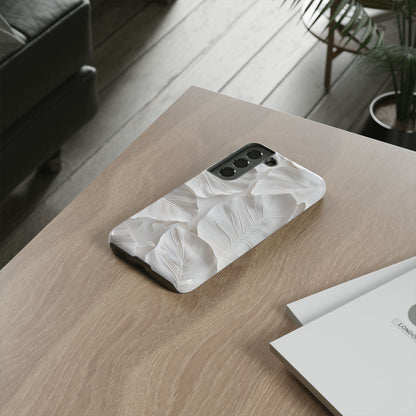 Elegant Leaf Relief - Samsung Case