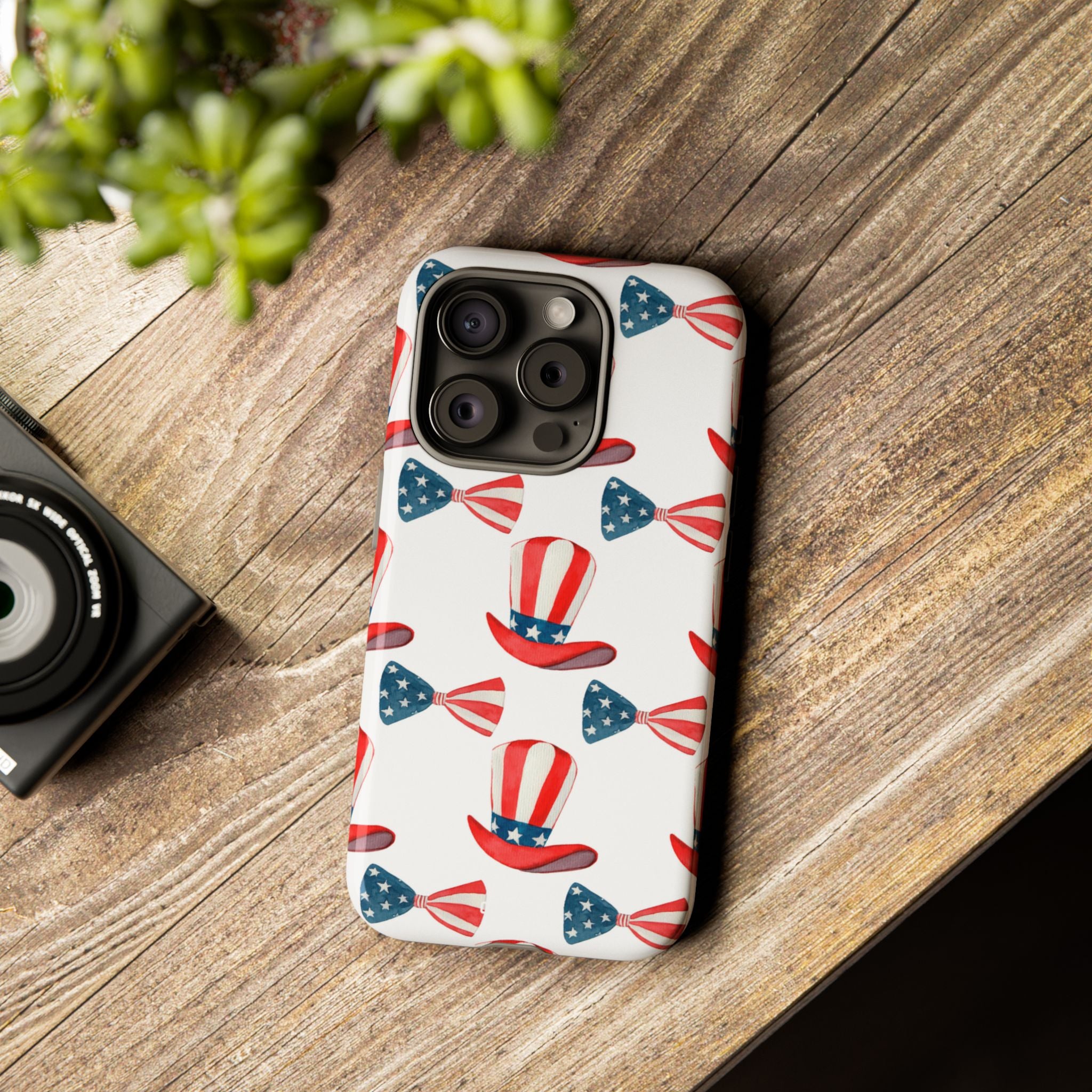 Celebrate With Hats - iPhone Case