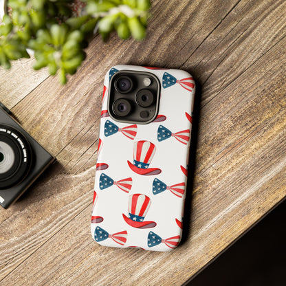 Celebrate With Hats - iPhone Case