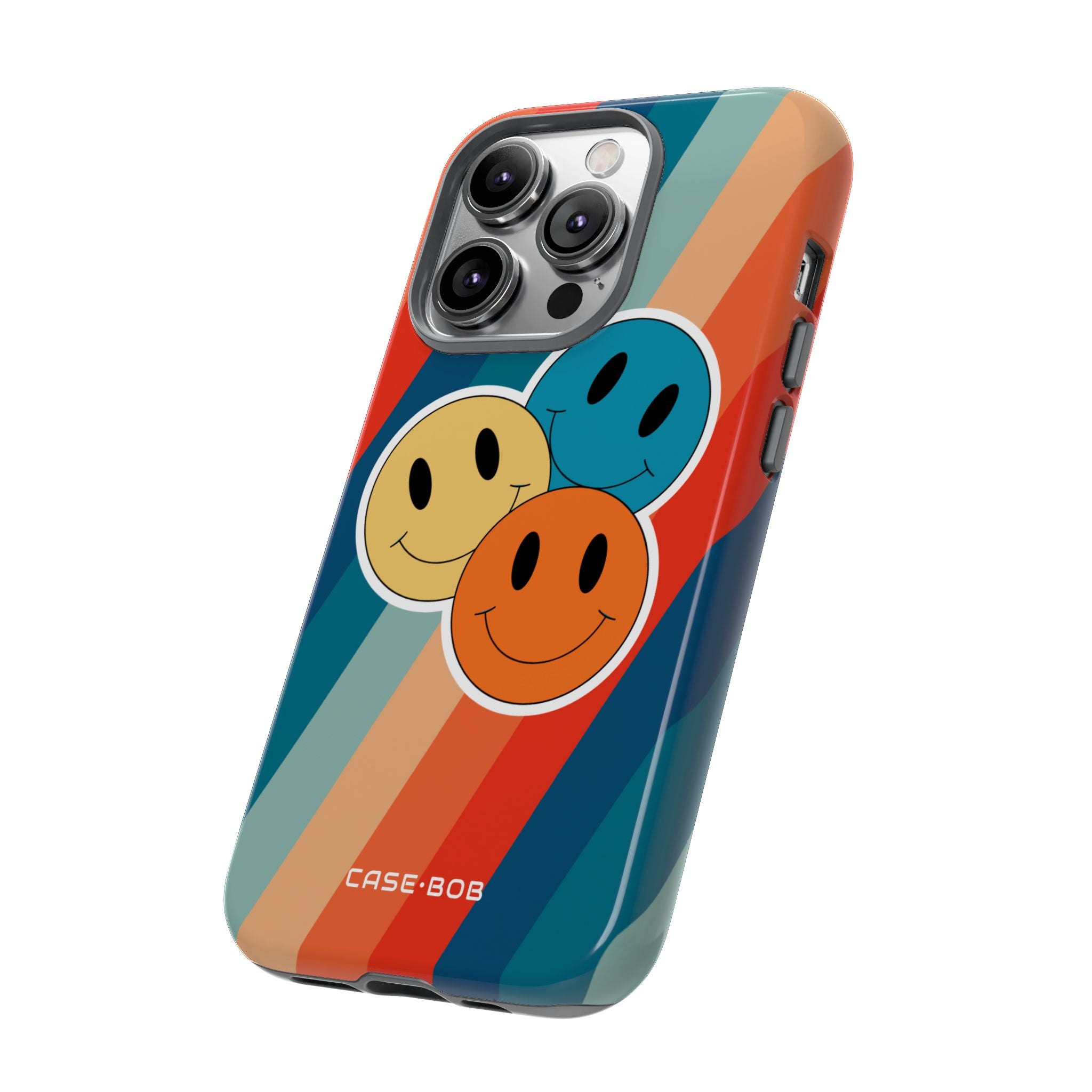 Triple Smile Breeze iPhone 14 Pro Case - Tough