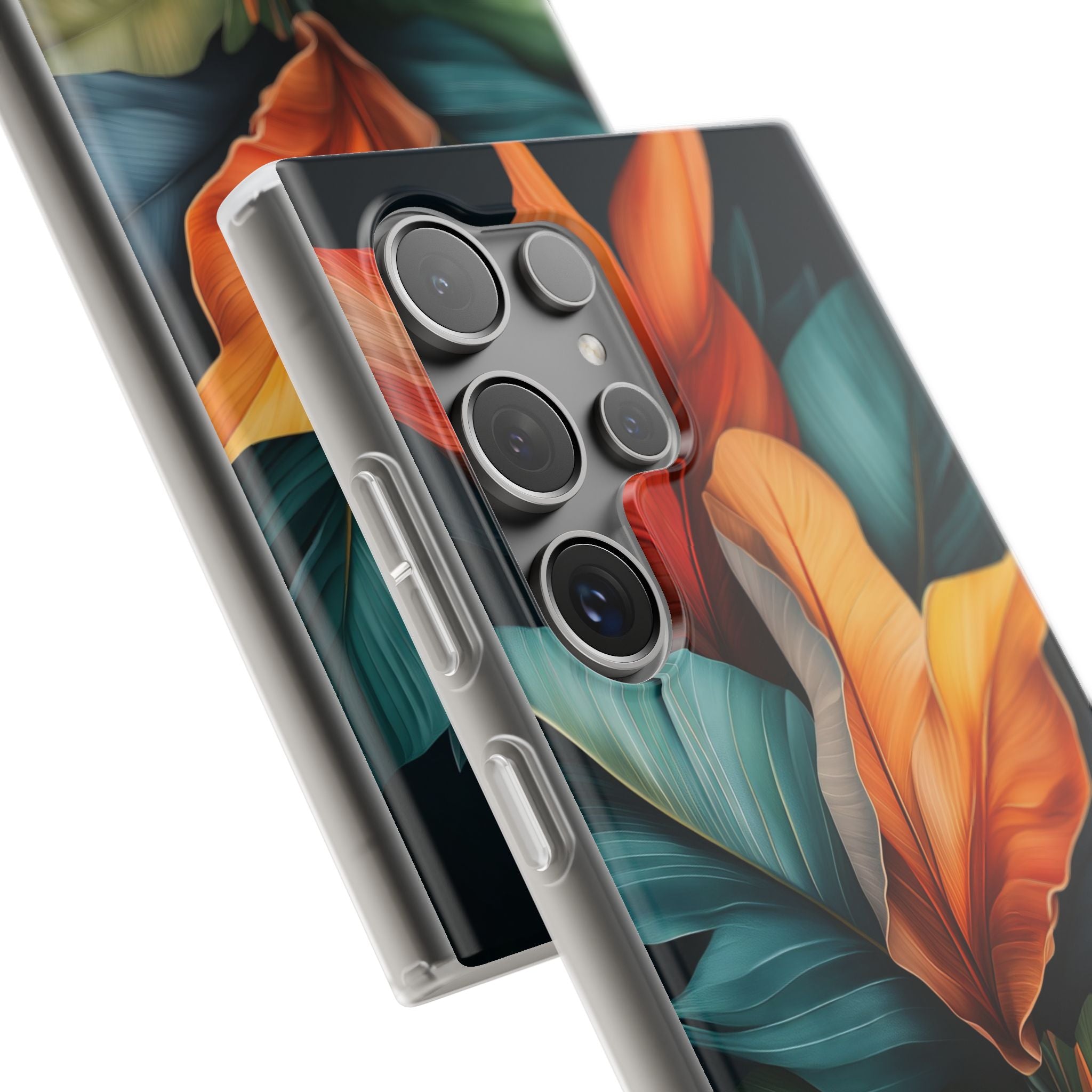 Tropical Leafburst Samsung S24 Ultra Case - Soft