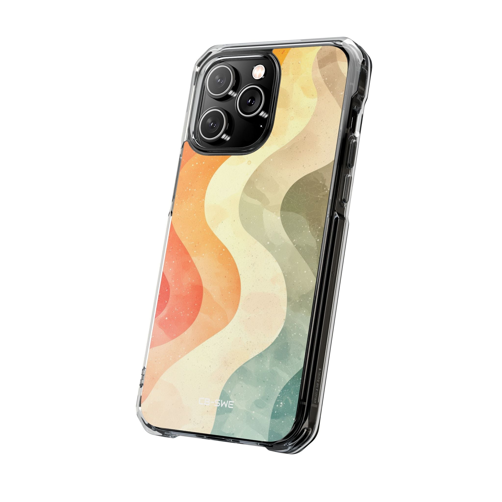 Flowing Waves Dance iPhone Case - Impact