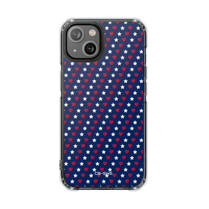 Hearts Twinkle Bright iPhone Case - Impact