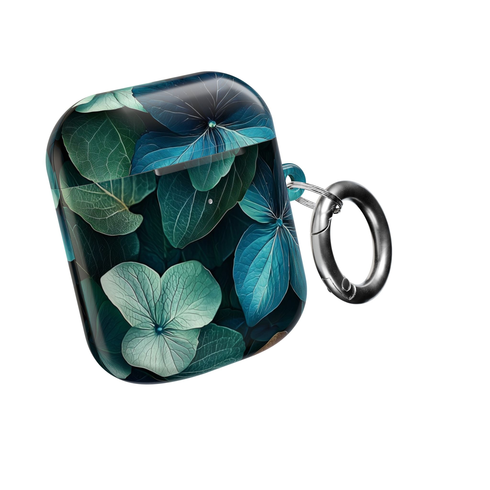 Teal Bloom - AirPods Case
