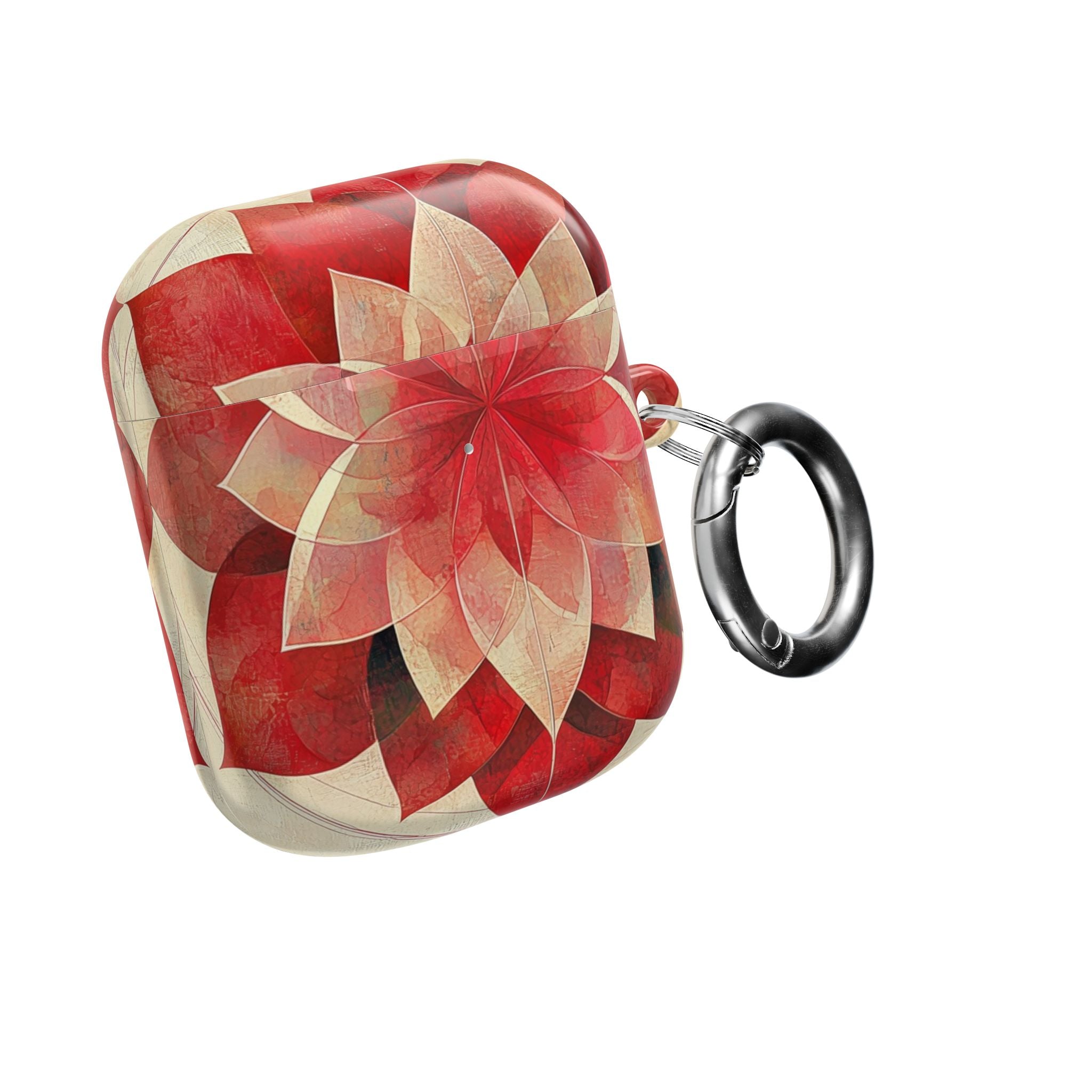 Crimson Bloom - AirPods Case