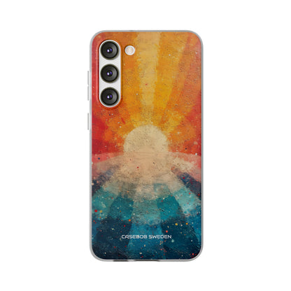 Sunburst Energy - Flexi Samsung S23 Phone Case