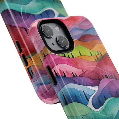 Winding Verdure iPhone 14 Plus Case - Tough+