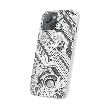 Techno Circuitry | Flexible Phone Case for iPhone