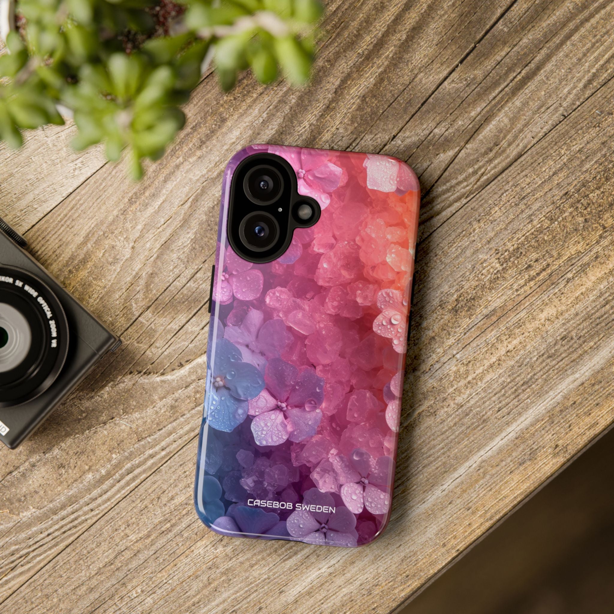 Floral Chill Blooms - Tough iPhone 16 Phone Case