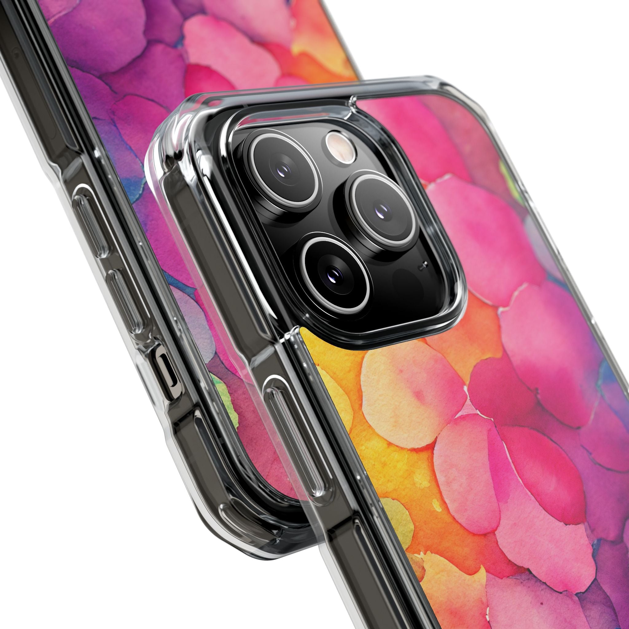 Vibrant Petal Fusion iPhone Case - Impact