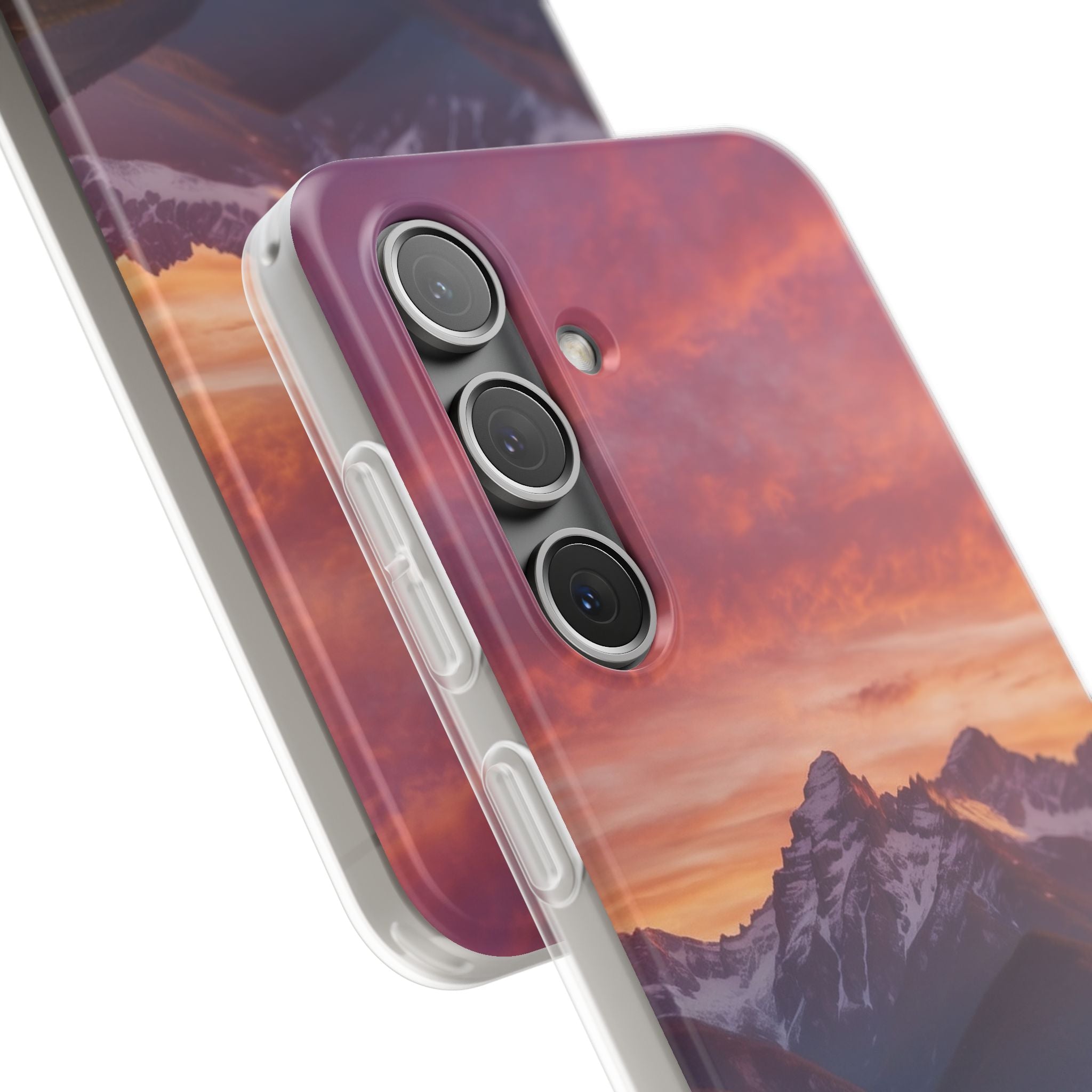 Snowcap Bloom Samsung S24 Case - Soft