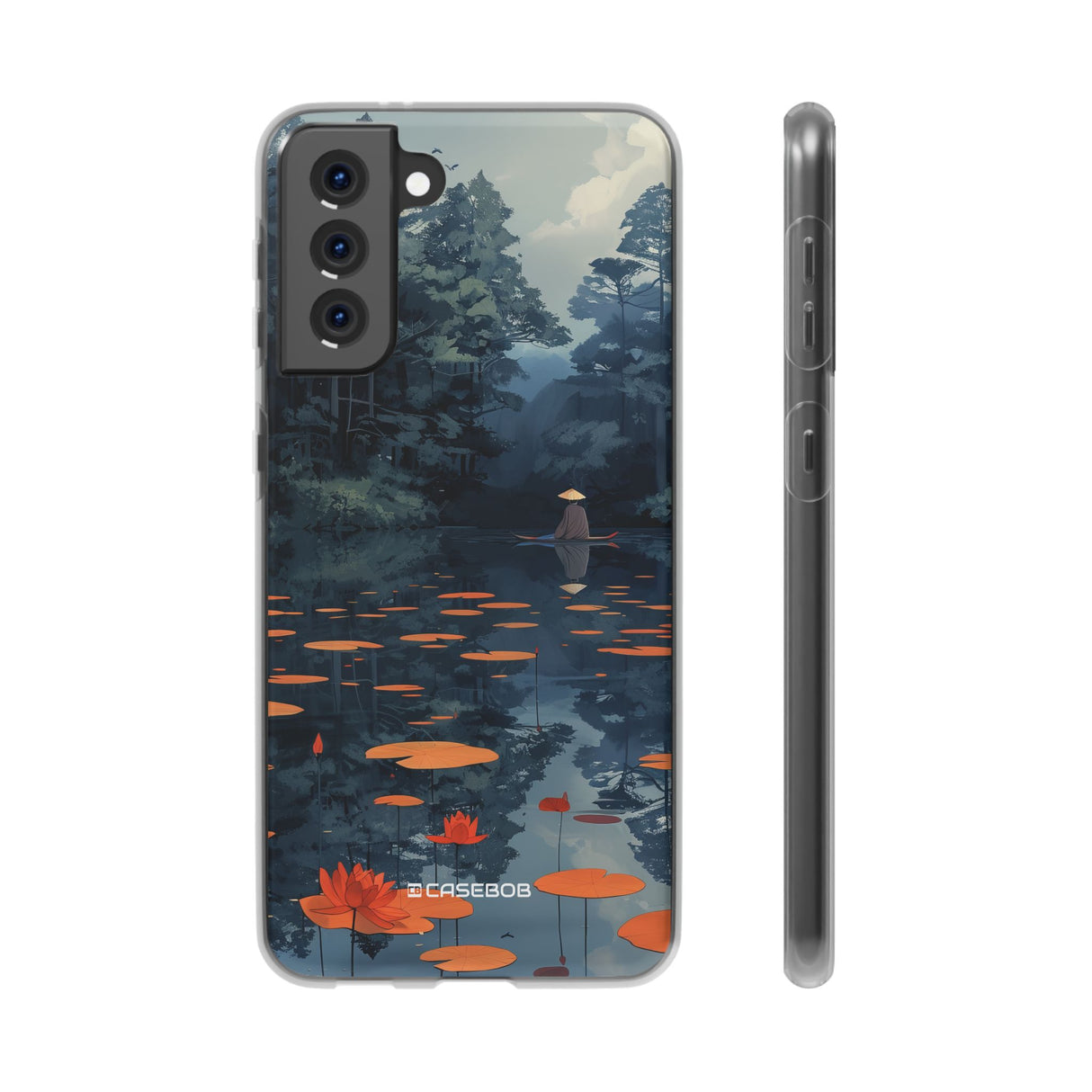 Tranquil Lotus Serenity | Flexible Phone Case for Samsung Galaxy