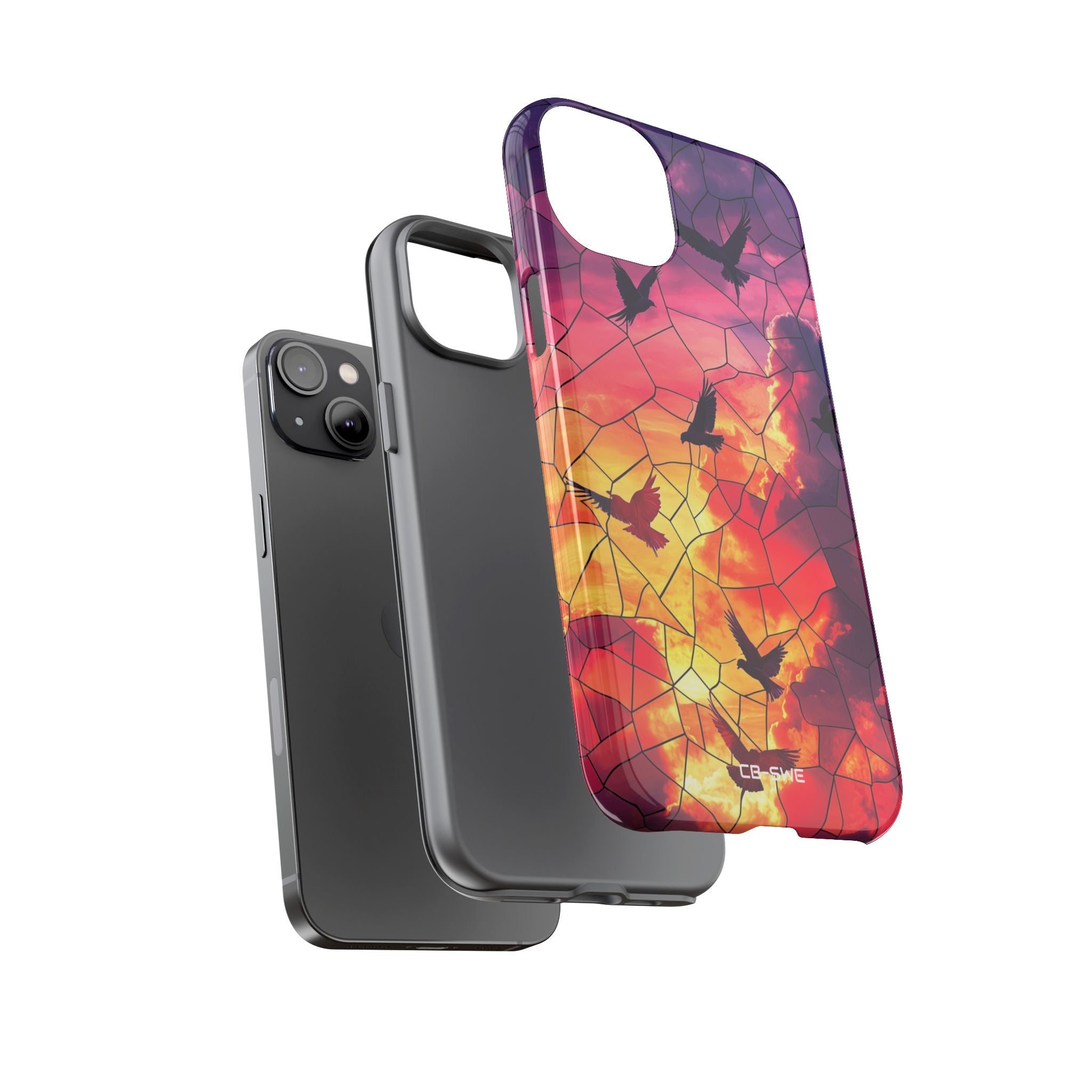 Soaring Birds Illuminate - iPhone Case