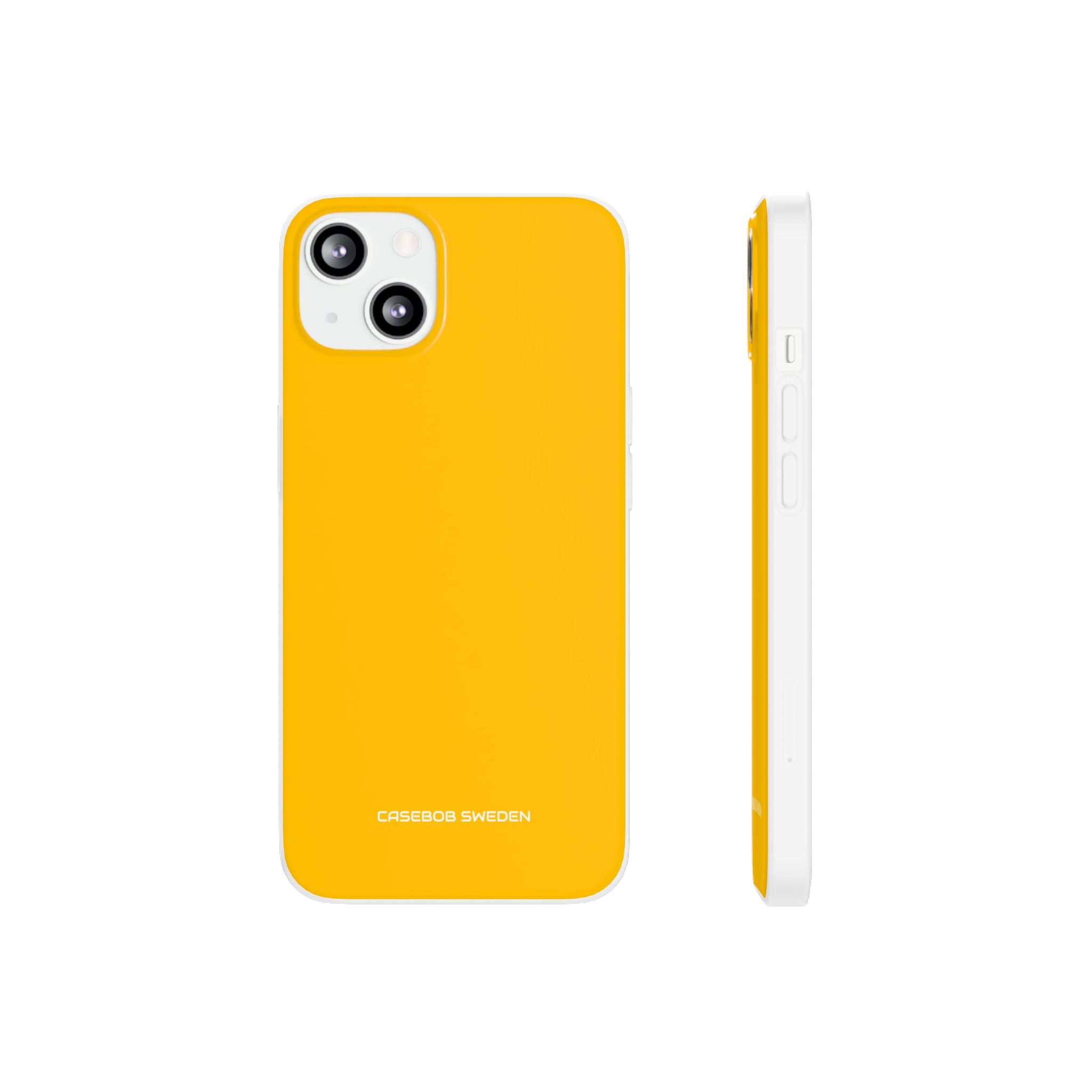 Amber Yellow - Flexi iPhone 13 Phone Case