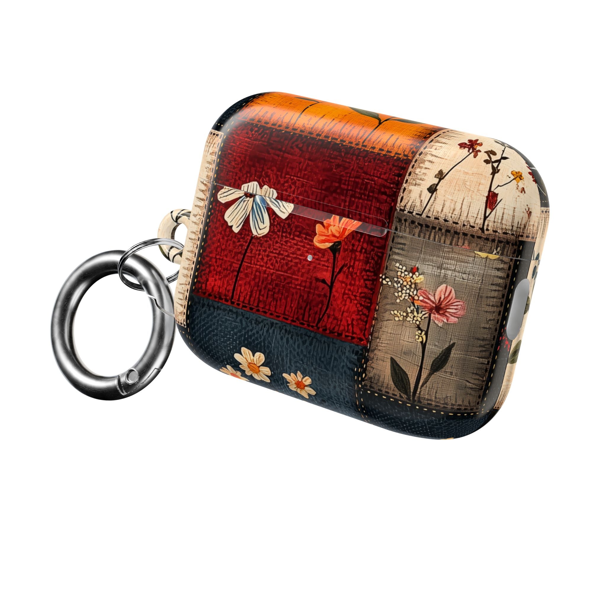 Patchwork Blooms - AirPods Case