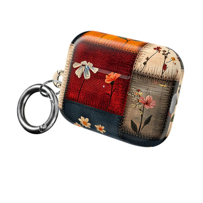 Patchwork Blooms - AirPods Case
