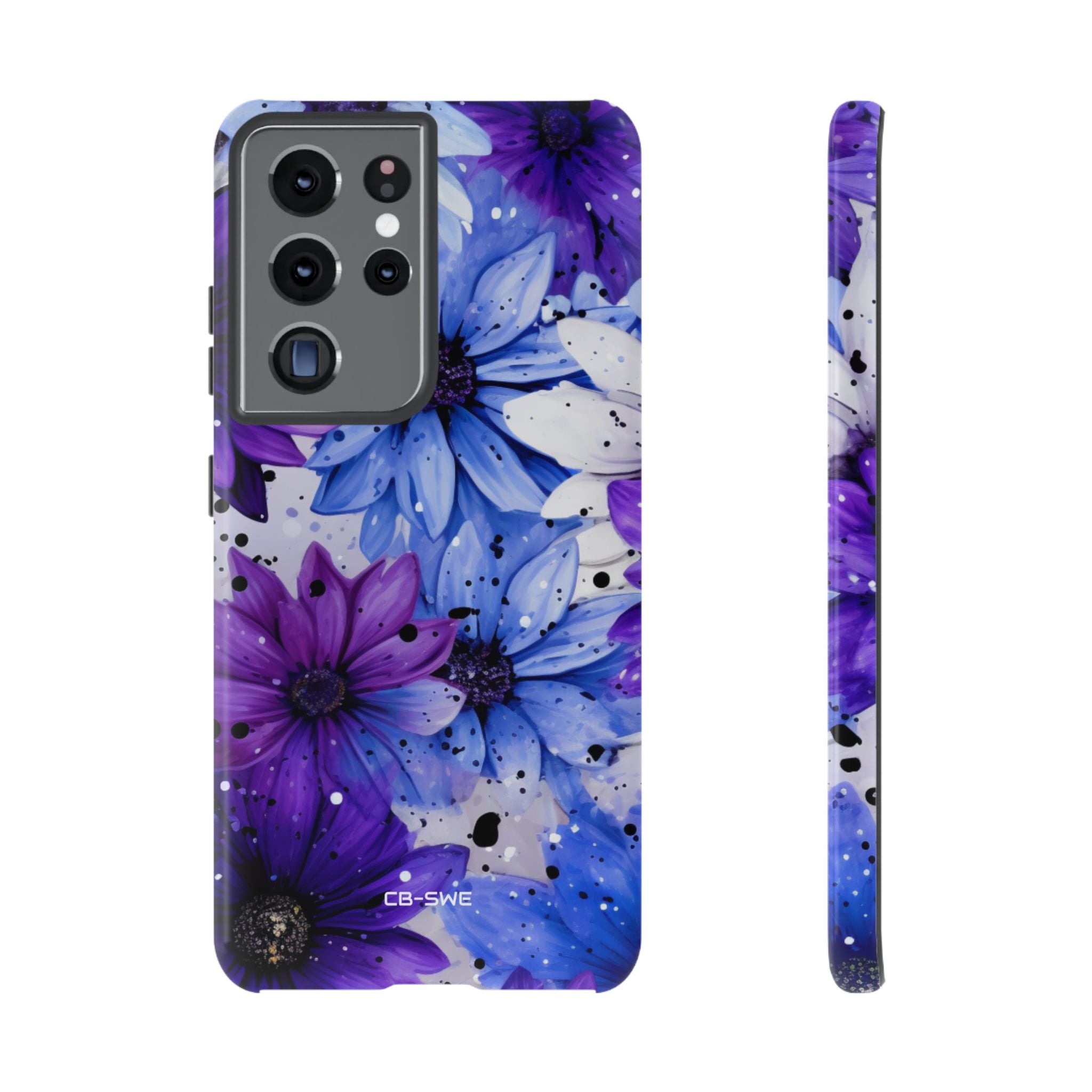 Vivid Splattered Blooms - Samsung Case