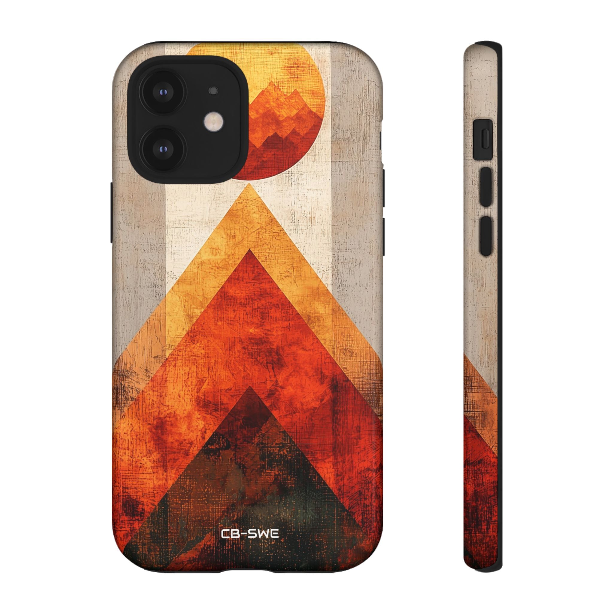 Sun Embraces Mountains - iPhone Case