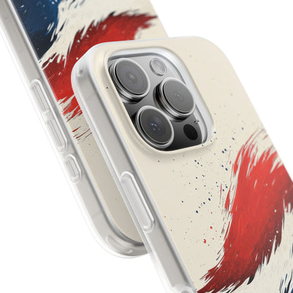 Red Surge iPhone 16 Pro Case - Soft