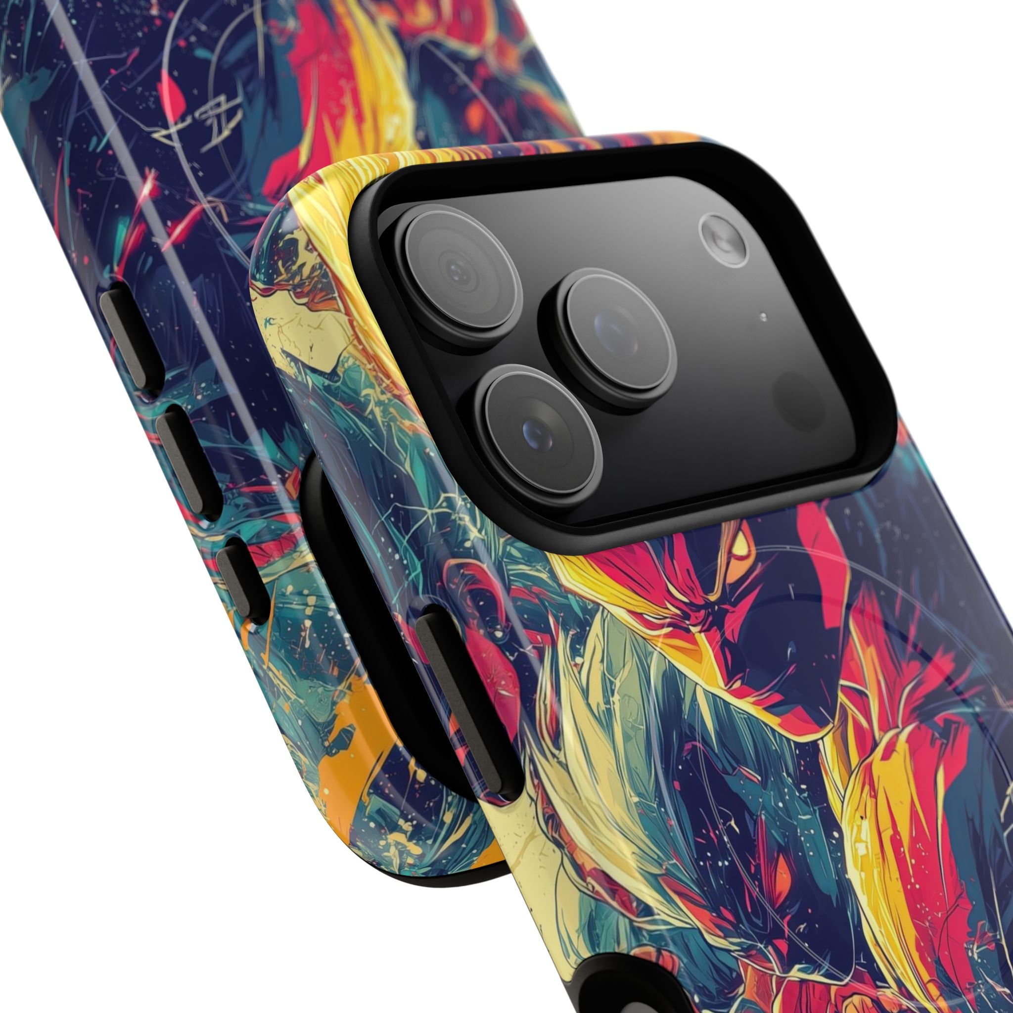 Yellow Fury iPhone 17 Pro Case - Tough+