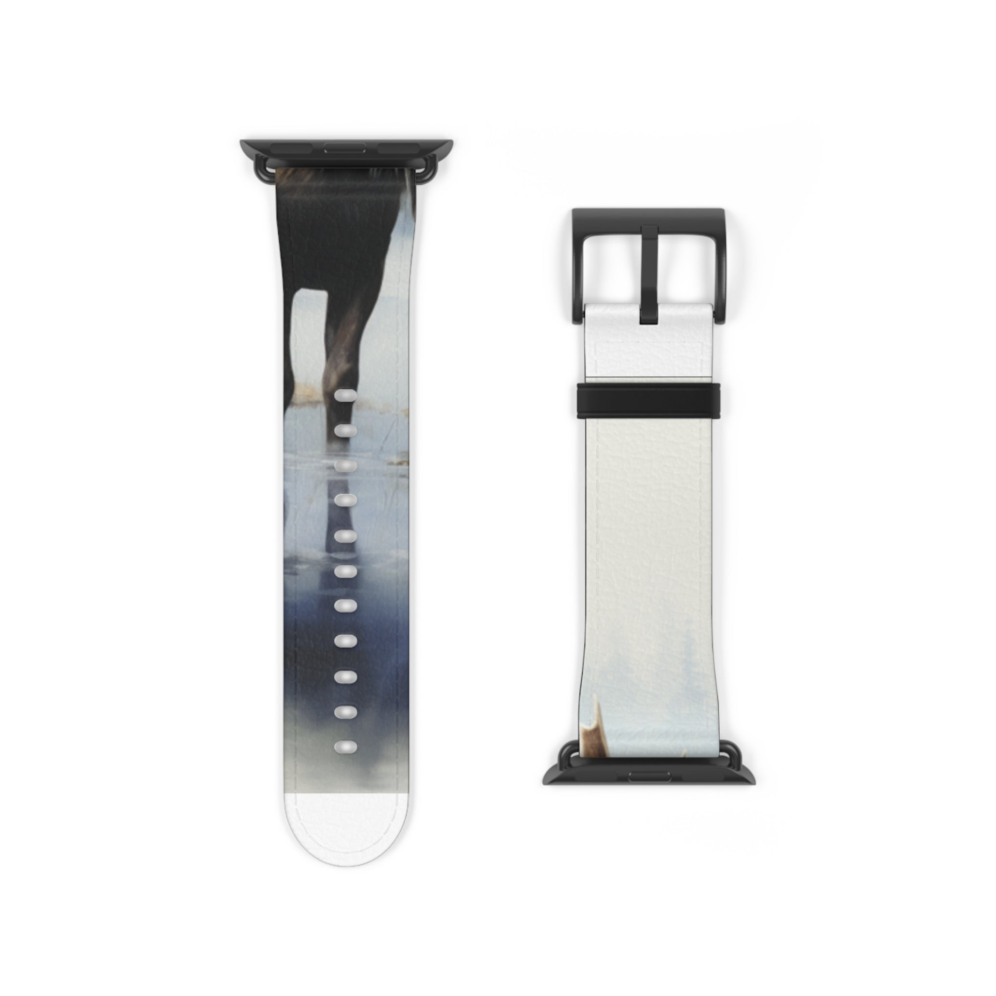 Misty Moose Reflection - Watch Band