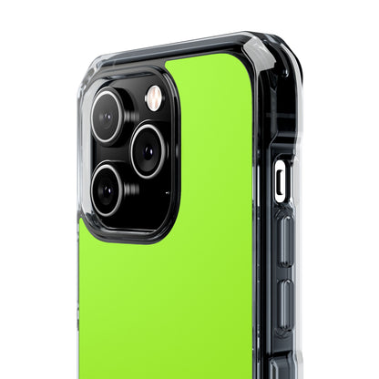 Green Yellow - Clear Impact Case for iPhone