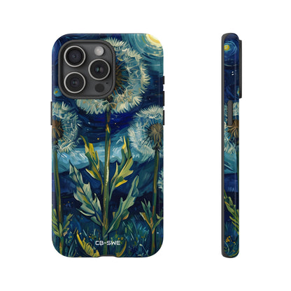Dandelions Under Starlight - iPhone Case