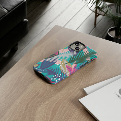 Tropical Leaf Loki - Protective Phone Case