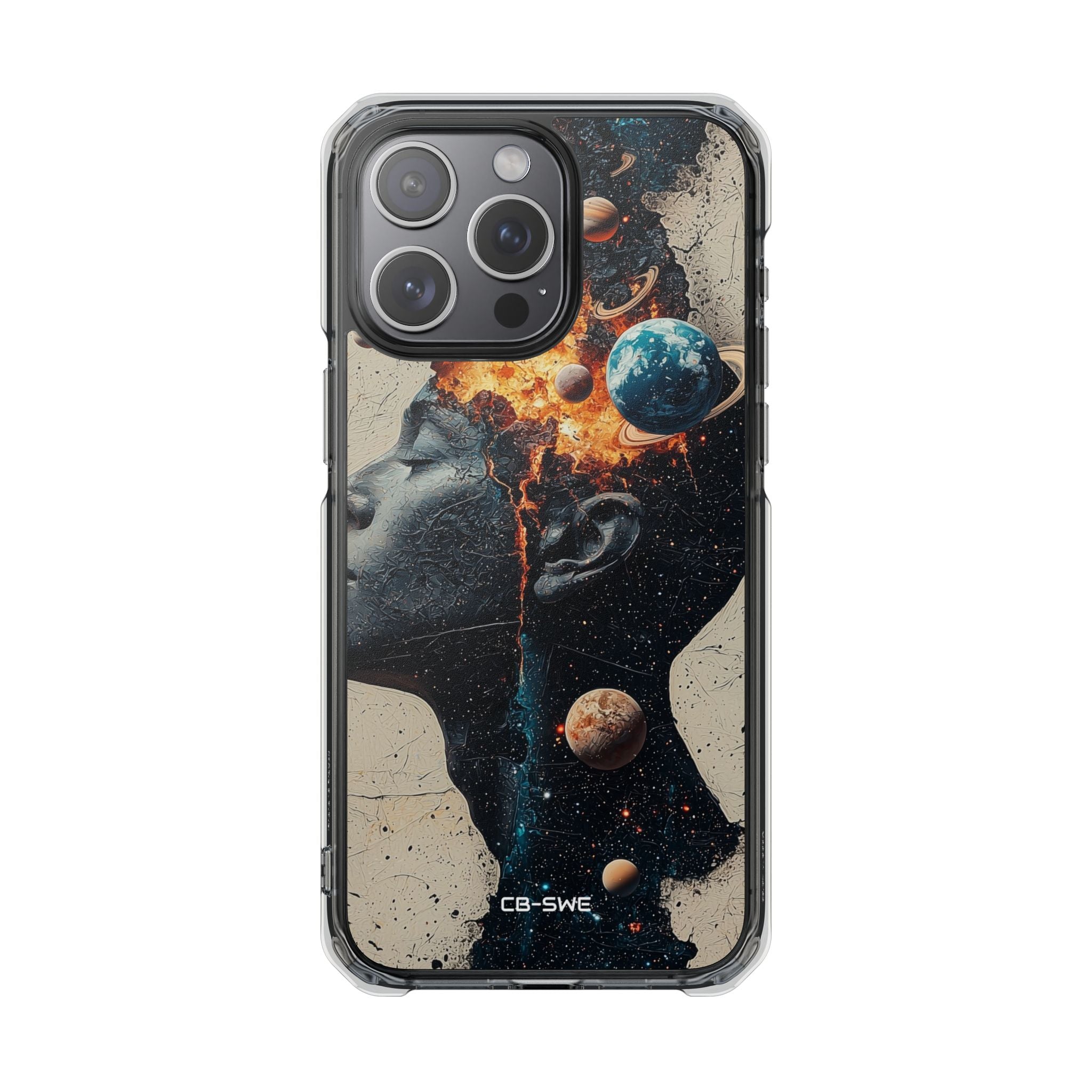 Cosmic Mind Erupts iPhone Case - Impact