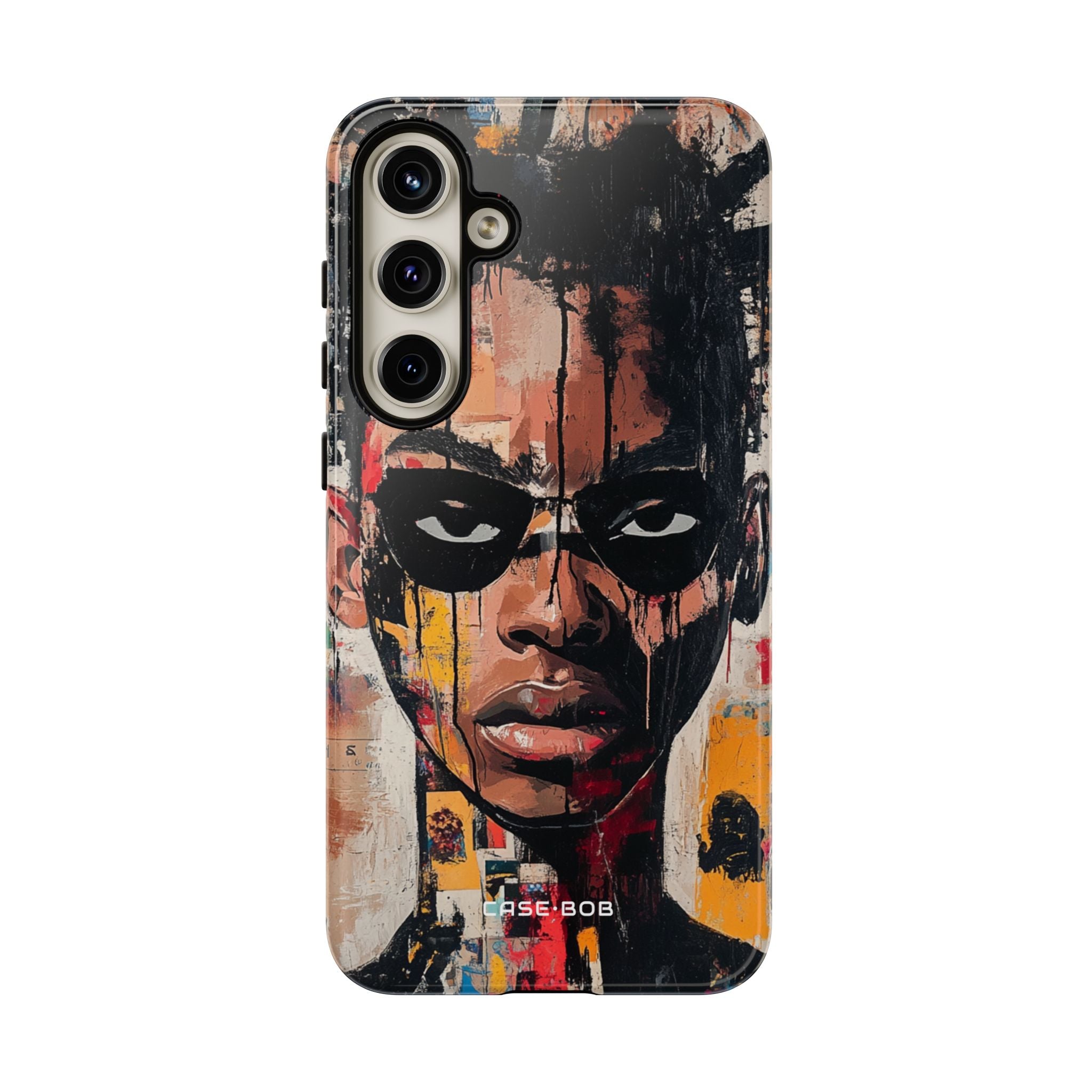 Masked Portrait Drips Samsung S24 Plus Case - Tough