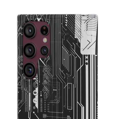 Circuitry Aesthetics | Slim Phone Case for Samsung