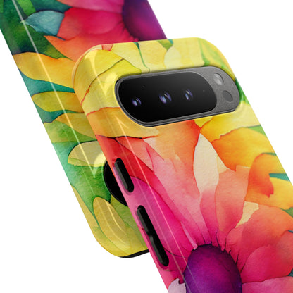 Vibrant Floral Symphony - Google Pixel Case
