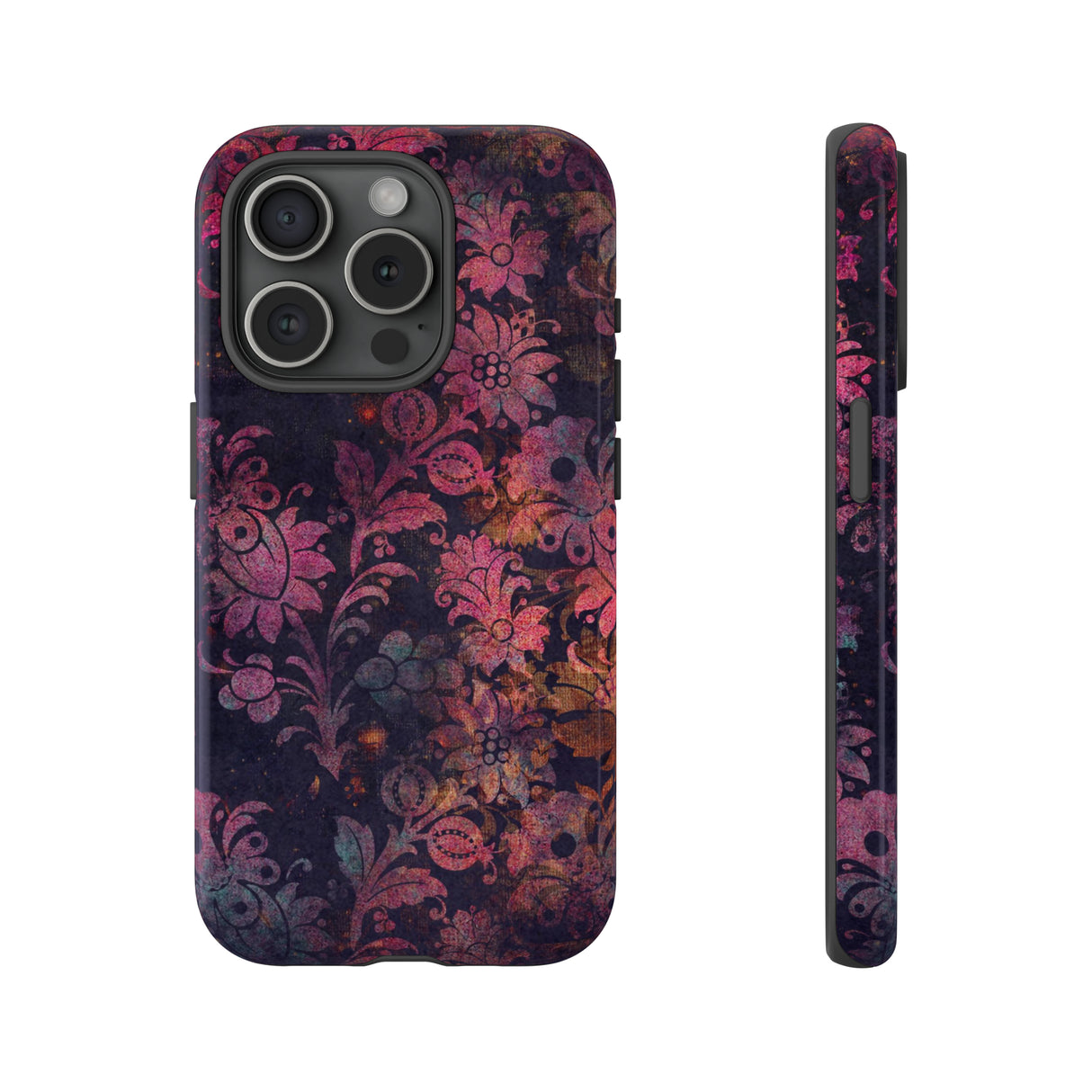 Grungepa Gothic Flower - Protective Phone Case