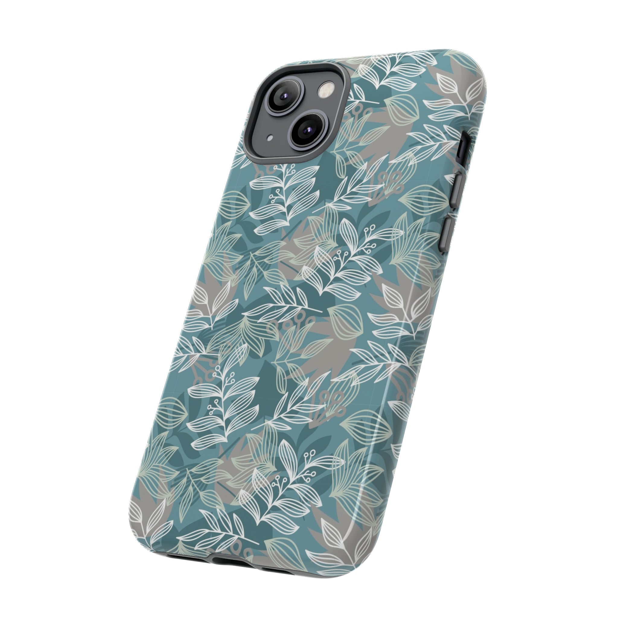 Leaf Mint - Protective Phone Case