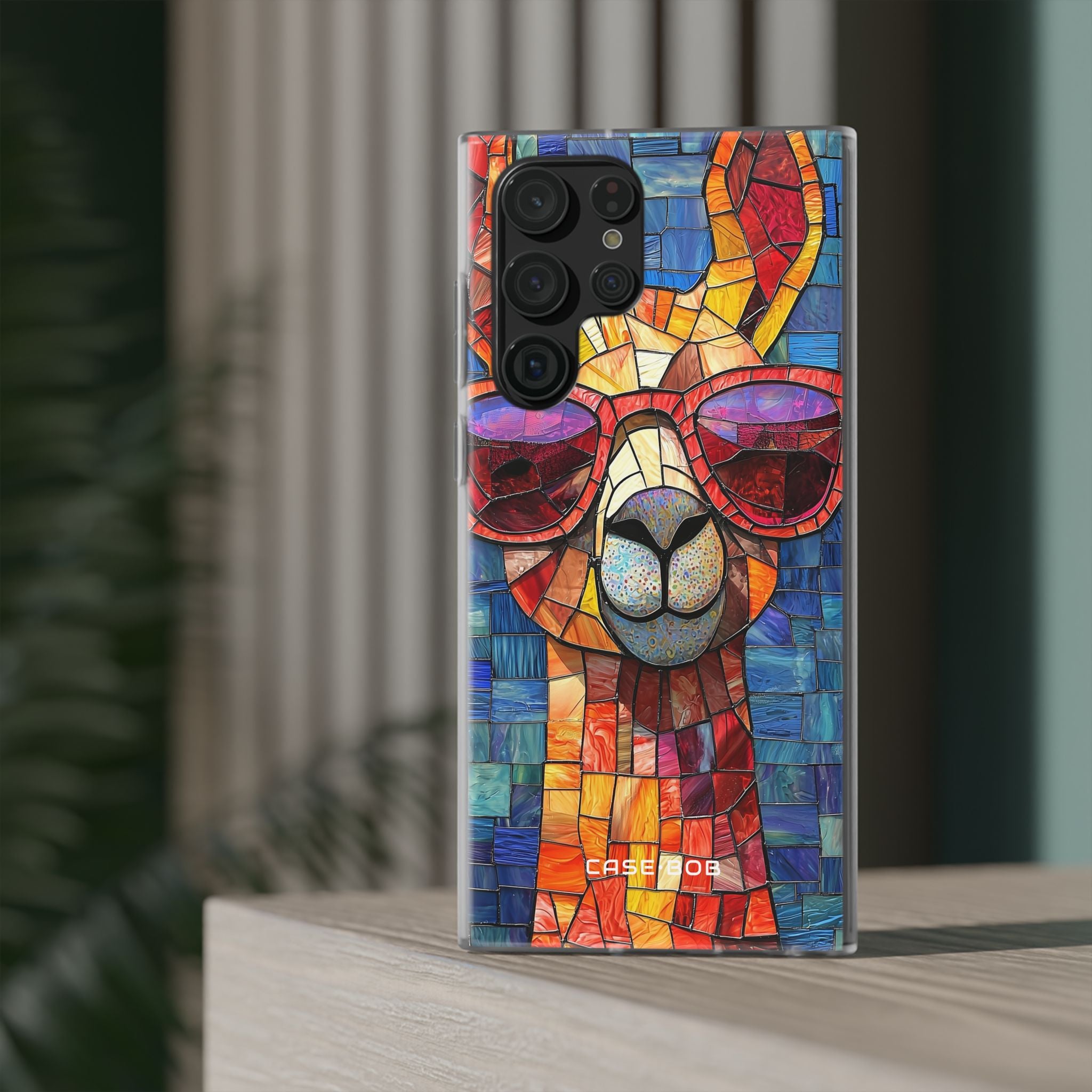 Llama Glow Samsung S22 Ultra Case - Soft