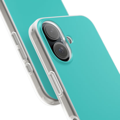 Medium Turquoise iPhone 16 - Flexi Phone Case