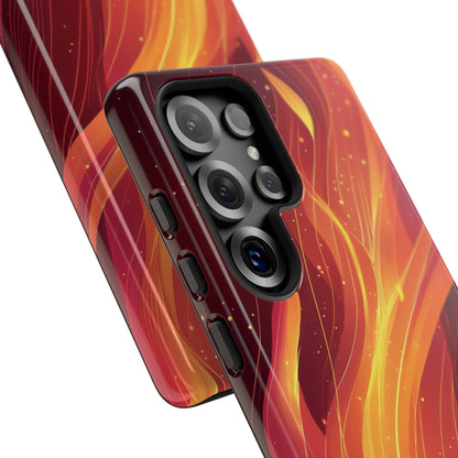 Flaming Flow Samsung S25 Ultra Case - Tough
