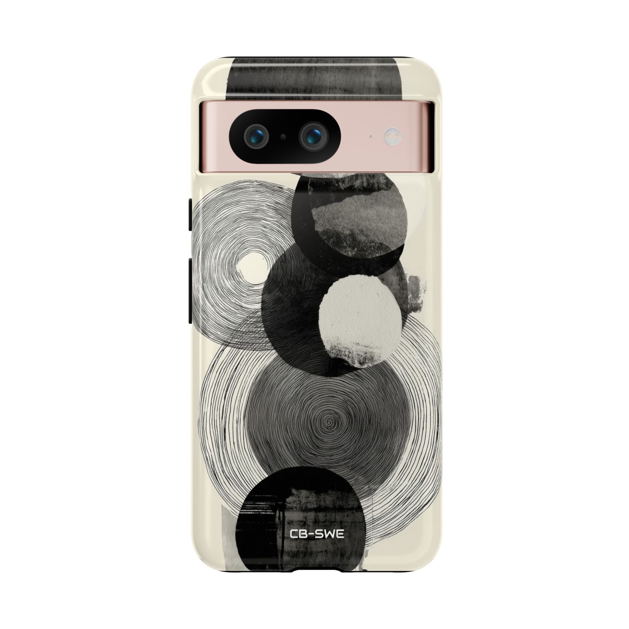 Circles Embrace Lines - Google Pixel Case