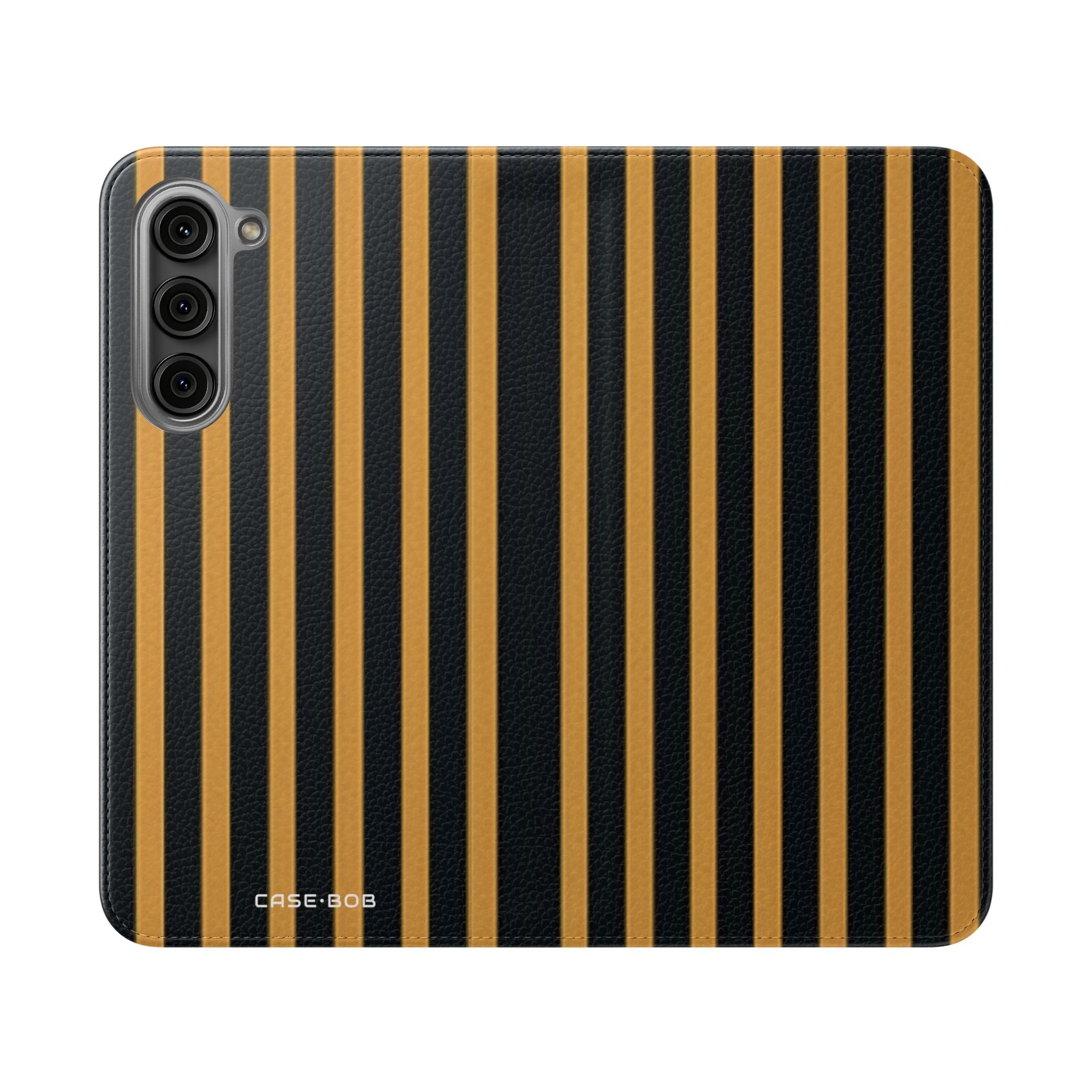 Golden Stripes - Samsung S23+ Case - Wallet