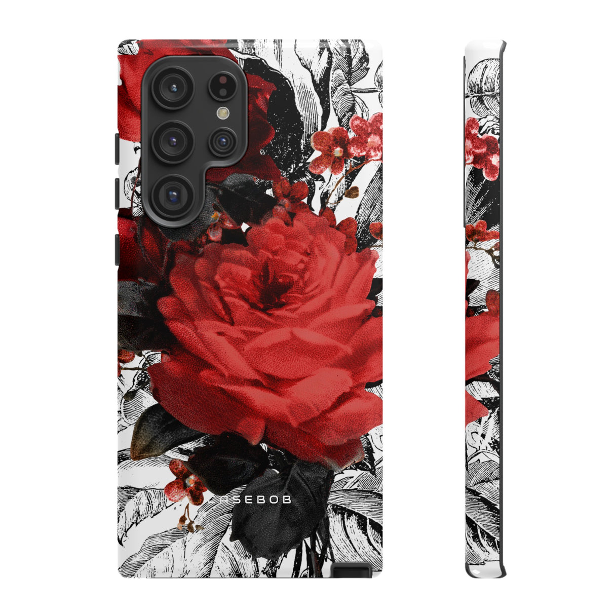 Cheruse Gothic Flower - Protective Phone Case