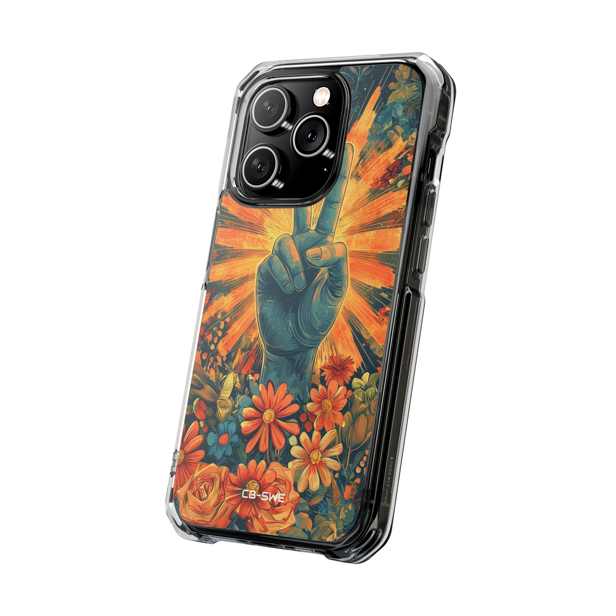 Flowers Embrace Peace iPhone Case - Impact