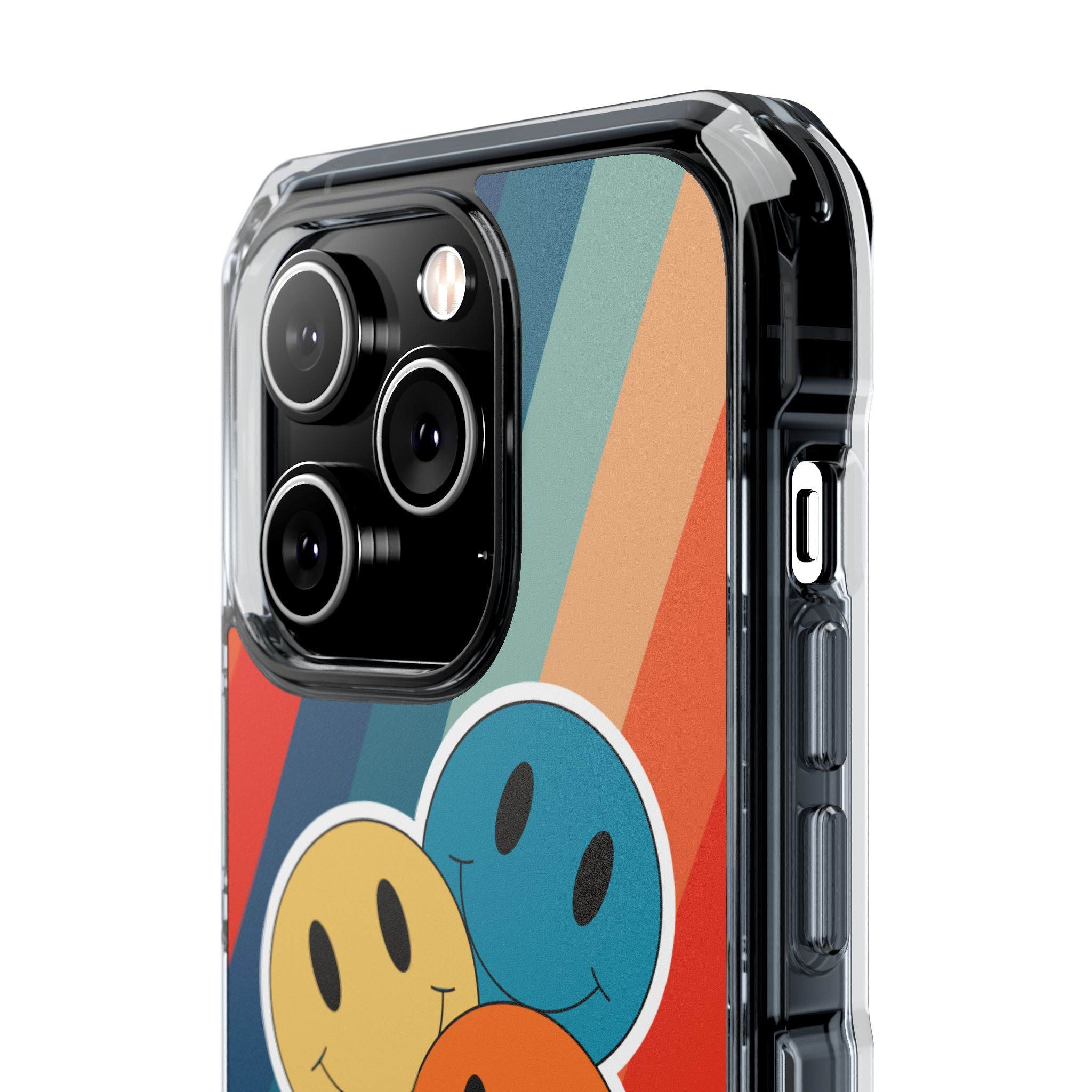Retro Smiley Harmony iPhone Case - Impact