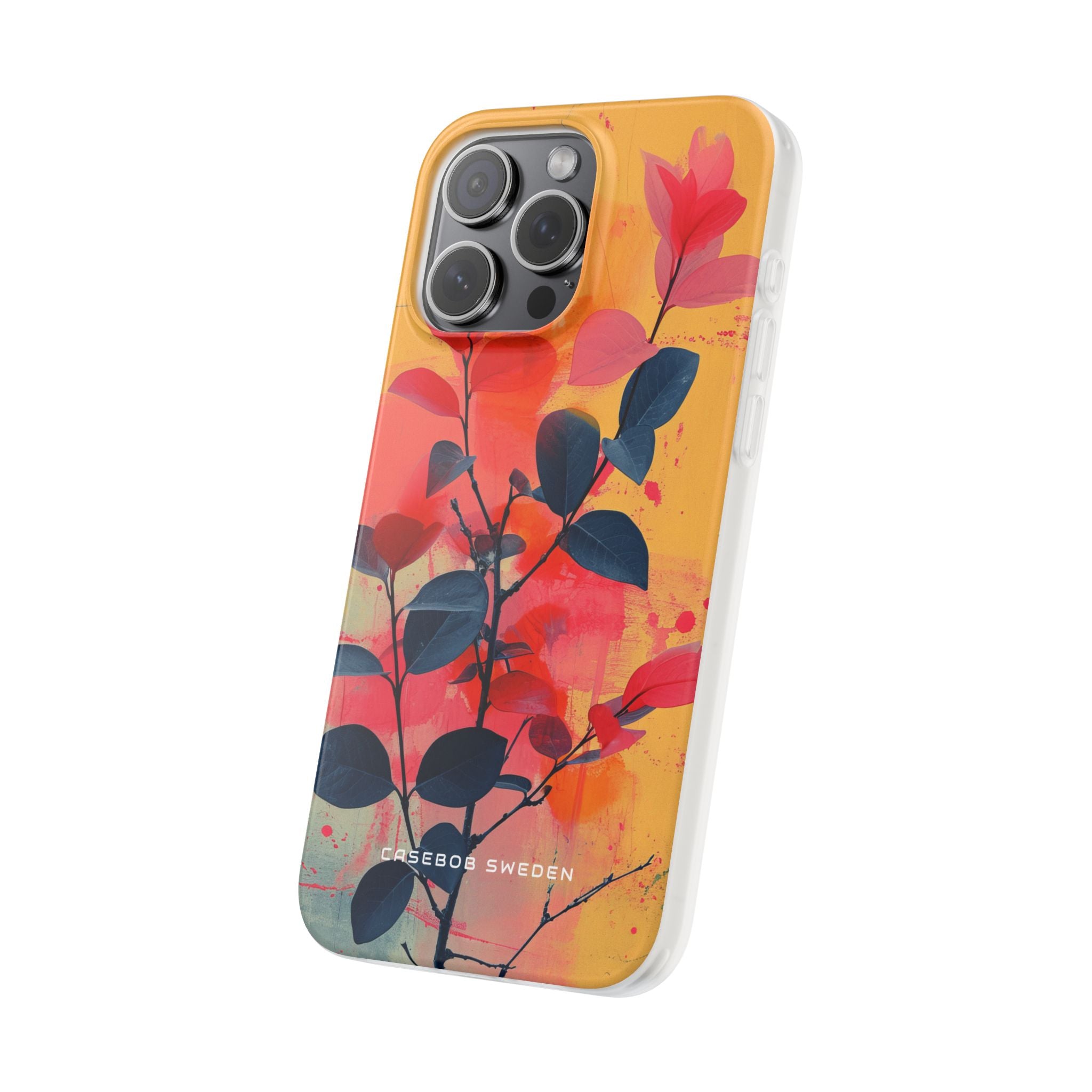 Vivid Floral Harmony iPhone 15 - Flexi Phone Case