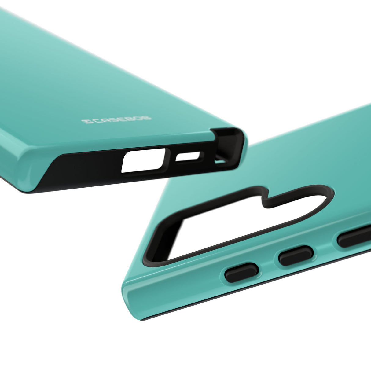 Teal Serenity: Minimalist Design - For Samsung S24