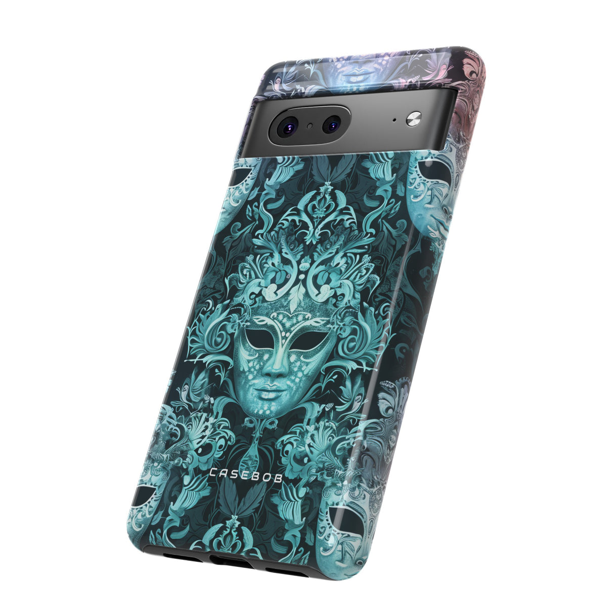 Venetian Mask Pastel Elegance - Protective Phone Case